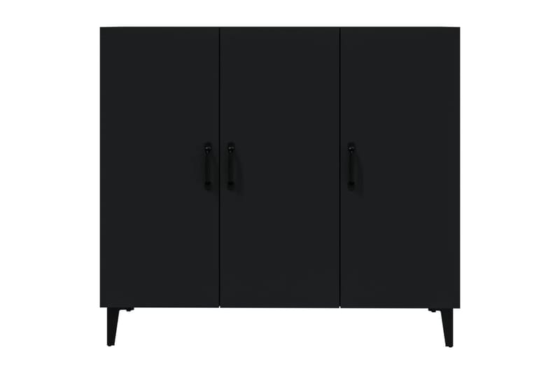 beBasic Senkki musta 90x34x80 cm tekninen puu - Musta - Säilytys - Säilytyskalusteet - Senkki