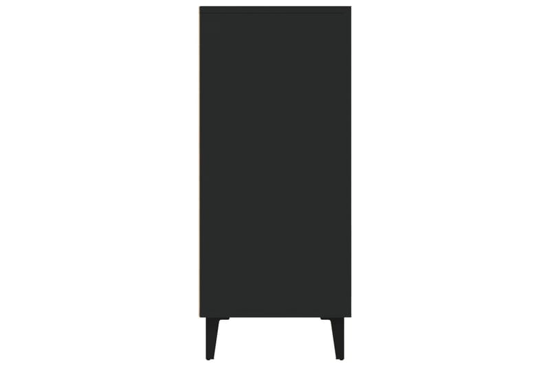 beBasic Senkki musta 90x34x80 cm tekninen puu - Musta - Säilytys - Säilytyskalusteet - Senkki