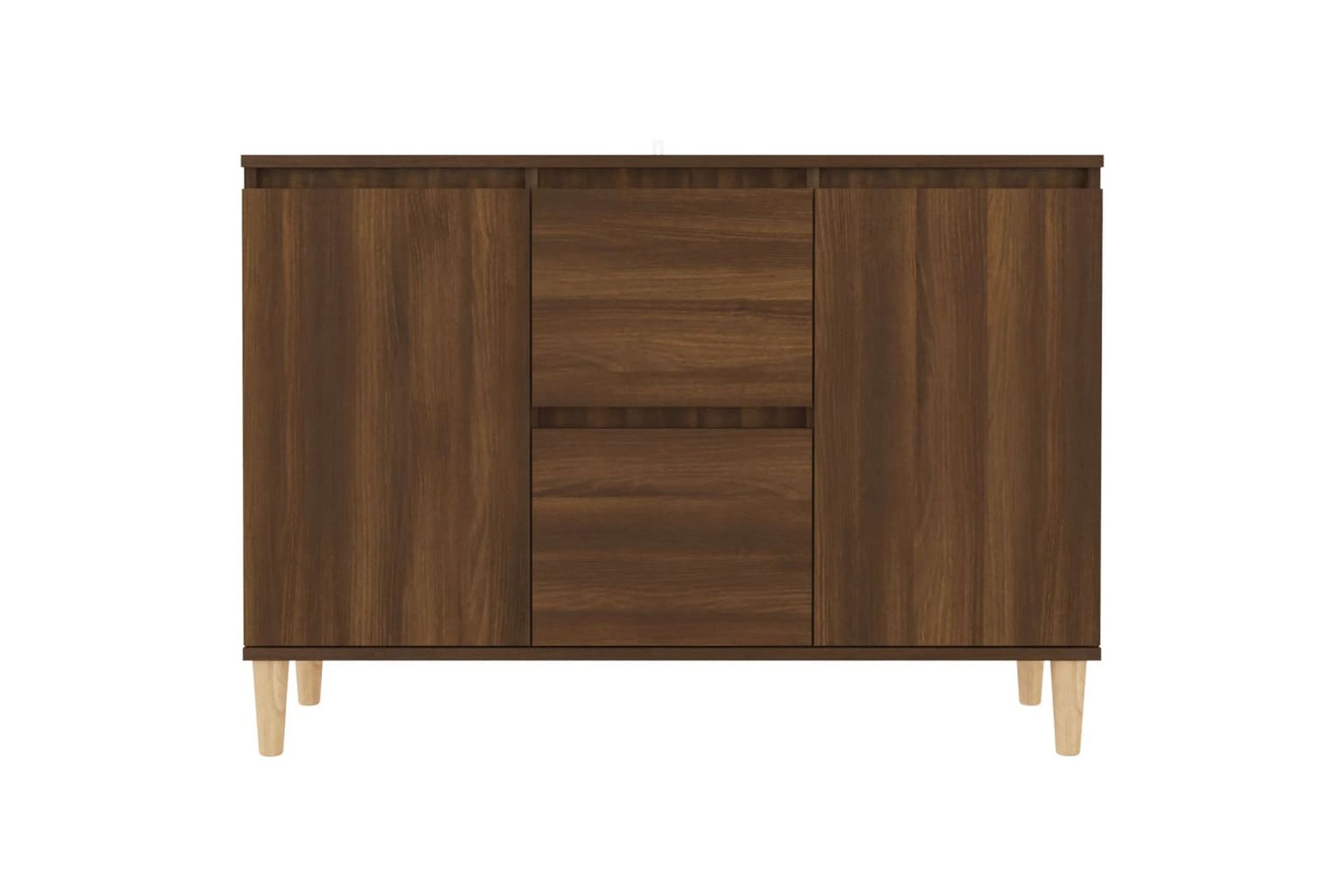 beBasic Senkki ruskea tammi 103,5x35x70 cm tekninen puu - Ruskea - Säilytys - Säilytyskalusteet - Senkki