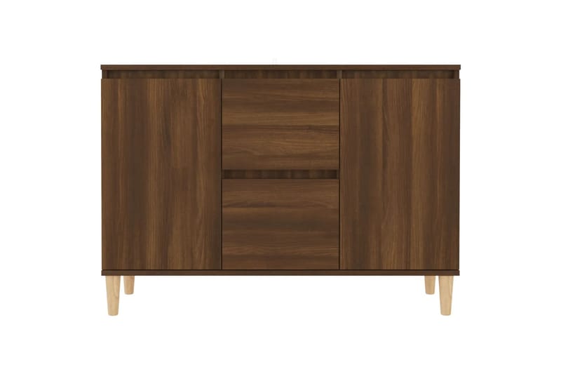 beBasic Senkki ruskea tammi 103,5x35x70 cm tekninen puu - Ruskea - Säilytys - Säilytyskalusteet - Senkki