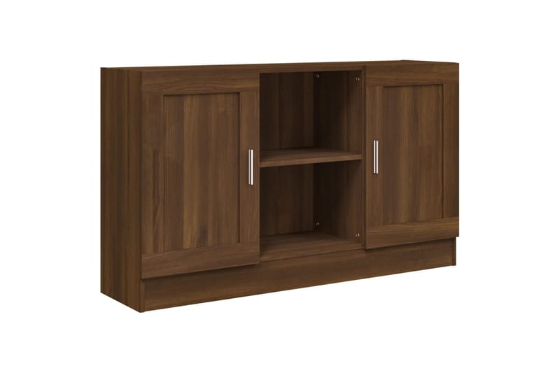 beBasic Senkki ruskea tammi 120x30,5x70 cm tekninen puu - Ruskea - Säilytys - Säilytyskalusteet - Senkki