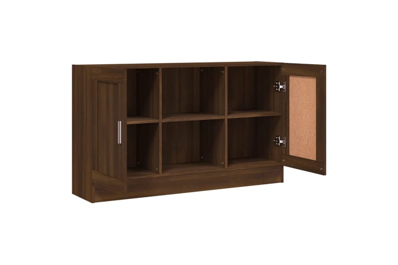 beBasic Senkki ruskea tammi 120x30,5x70 cm tekninen puu - Ruskea - Säilytys - Säilytyskalusteet - Senkki