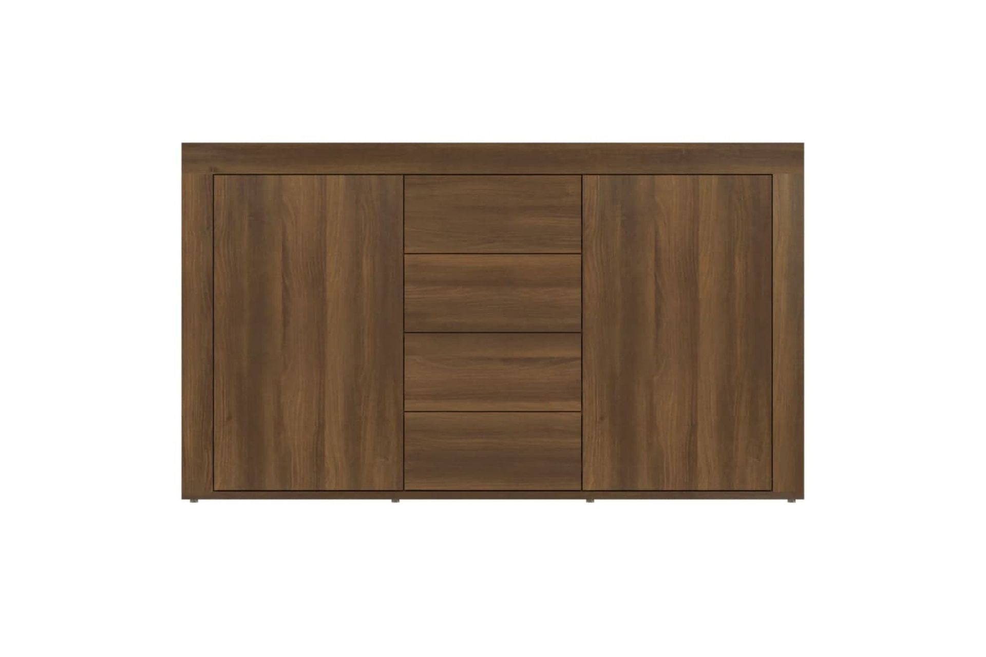 beBasic Senkki ruskea tammi 120x36x69 cm tekninen puu - Ruskea - Säilytys - Säilytyskalusteet - Senkki
