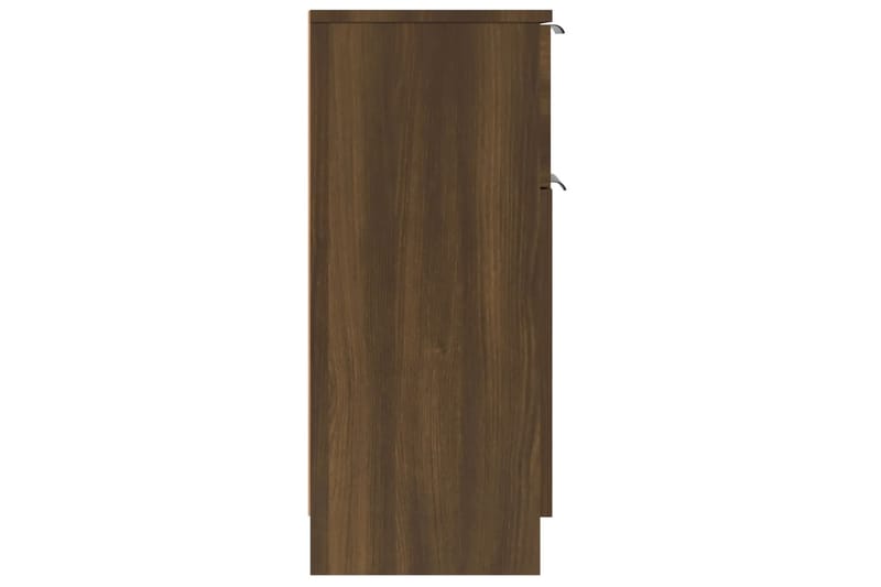 beBasic Senkki ruskea tammi 30x30x70 cm tekninen puu - Ruskea - Säilytys - Säilytyskalusteet - Lipasto