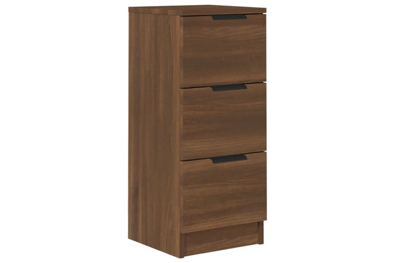 beBasic Senkki ruskea tammi 30x30x70 cm tekninen puu - Ruskea - Säilytys - Säilytyskalusteet - Lipasto