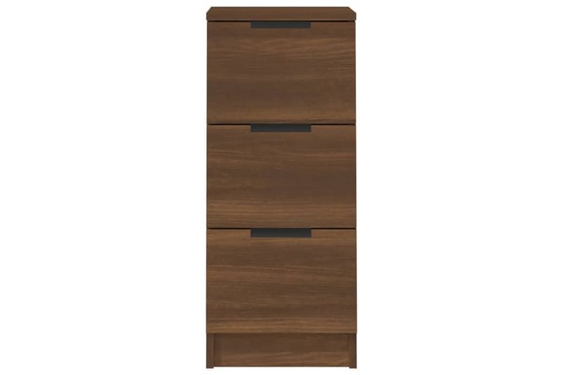 beBasic Senkki ruskea tammi 30x30x70 cm tekninen puu - Ruskea - Säilytys - Säilytyskalusteet - Lipasto