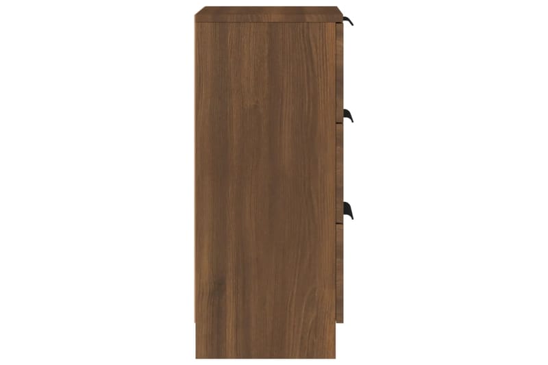 beBasic Senkki ruskea tammi 30x30x70 cm tekninen puu - Ruskea - Säilytys - Säilytyskalusteet - Lipasto