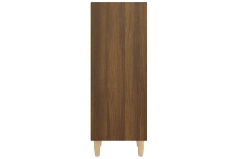 beBasic Senkki ruskea tammi 34,5x32,5x90 cm tekninen puu - Ruskea - Säilytys - Säilytyskalusteet - Senkki