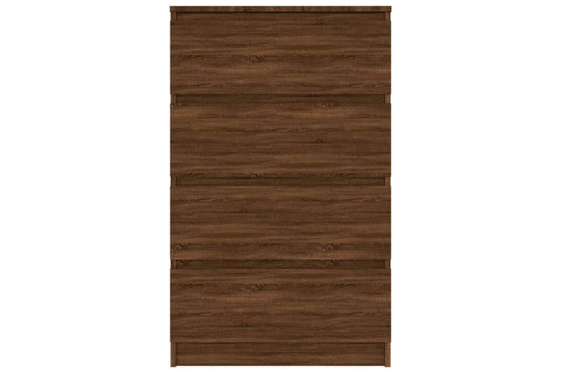 beBasic Senkki ruskea tammi 60x35x98,5 cm tekninen puu - Ruskea - Säilytys - Säilytyskalusteet - Lipasto