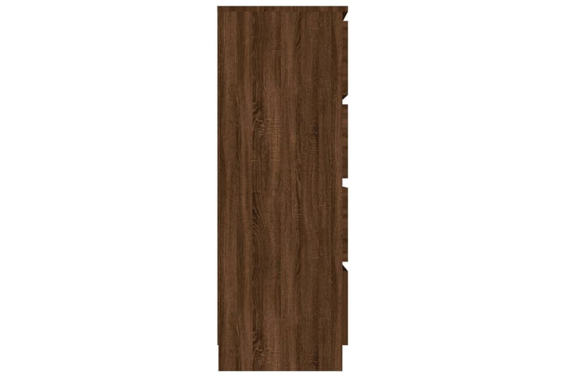 beBasic Senkki ruskea tammi 60x35x98,5 cm tekninen puu - Ruskea - Säilytys - Säilytyskalusteet - Lipasto