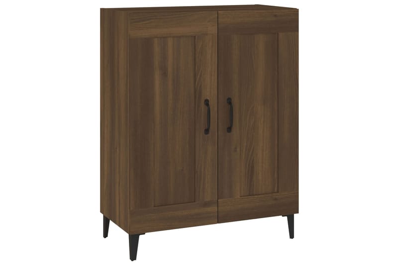 beBasic Senkki ruskea tammi 69,5x34x90 cm tekninen puu - Ruskea - Säilytys - Säilytyskalusteet - Lipasto