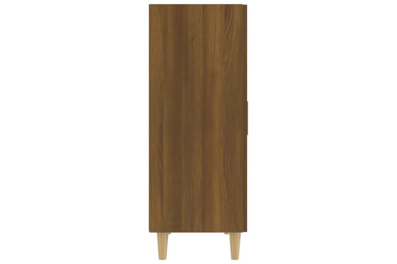beBasic Senkki ruskea tammi 70x34x90 cm tekninen puu - Ruskea - Säilytys - Säilytyskalusteet - Senkki