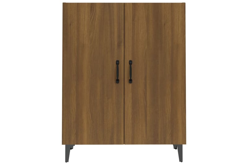 beBasic Senkki ruskea tammi 70x34x90 cm tekninen puu - Ruskea - Säilytys - Säilytyskalusteet - Senkki