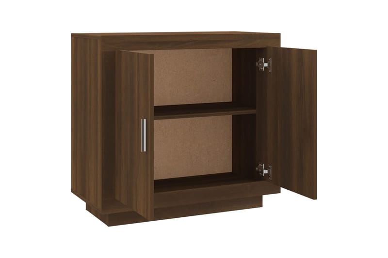 beBasic Senkki ruskea tammi 80x40x75 cm tekninen puu - Ruskea - Säilytys - Säilytyskalusteet - Lipasto