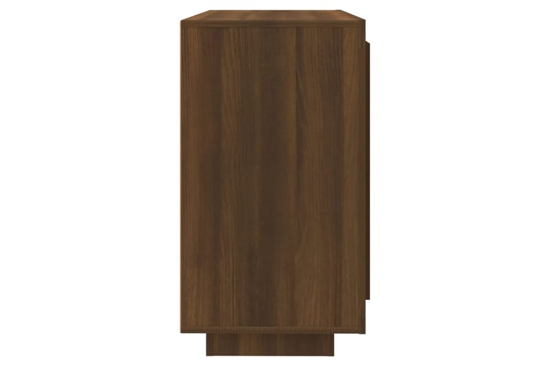 beBasic Senkki ruskea tammi 80x40x75 cm tekninen puu - Ruskea - Säilytys - Säilytyskalusteet - Lipasto
