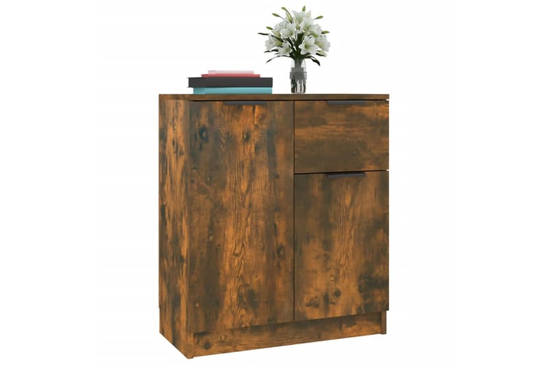 beBasic Senkki savutammi 60x30x70 cm tekninen puu - Ruskea - Säilytys - Säilytyskalusteet - Senkki