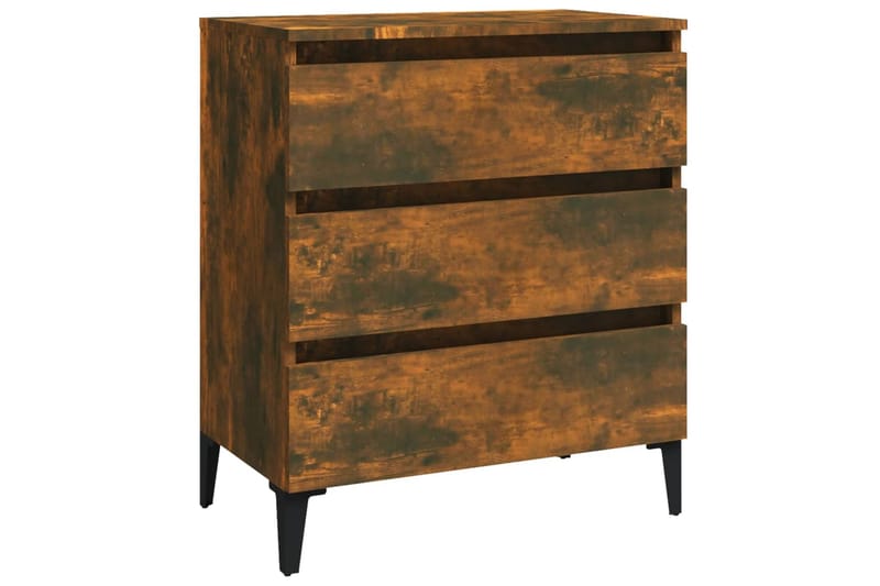 beBasic Senkki savutammi 60x35x69 cm tekninen puu - Ruskea - Säilytys - Säilytyskalusteet - Senkki