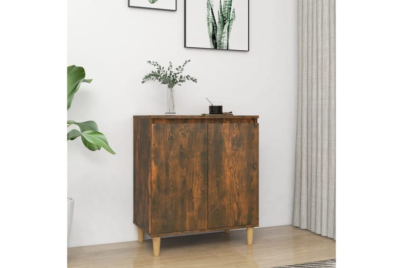 beBasic Senkki savutammi 60x35x70 cm tekninen puu - Ruskea - Säilytys - Säilytyskalusteet - Senkki