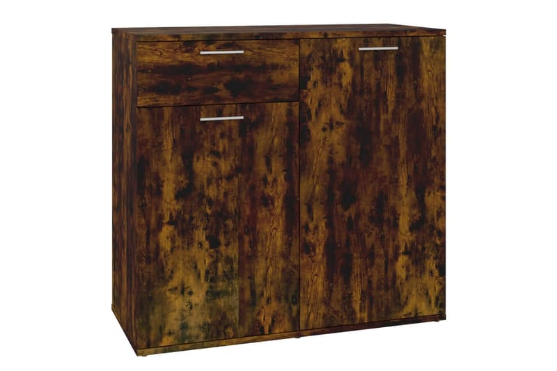 beBasic Senkki savutammi 80x36x75 cm tekninen puu - Ruskea - Säilytys - Säilytyskalusteet - Senkki