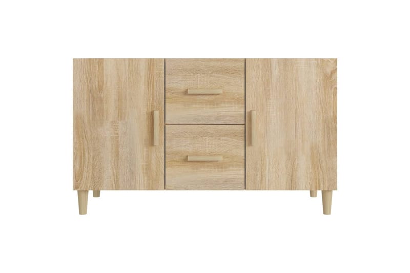beBasic Senkki Sonoma-tammi 100x36x60 cm tekninen puu - Ruskea - Säilytys - Säilytyskalusteet - Senkki