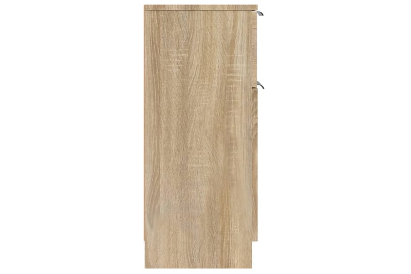 beBasic Senkki Sonoma-tammi 30x30x70 cm tekninen puu - Ruskea - Säilytys - Säilytyskalusteet - Lipasto