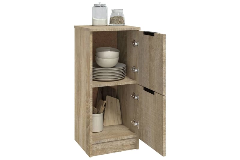 beBasic Senkki Sonoma-tammi 30x30x70 cm tekninen puu - Ruskea - Säilytys - Säilytyskalusteet - Lipasto