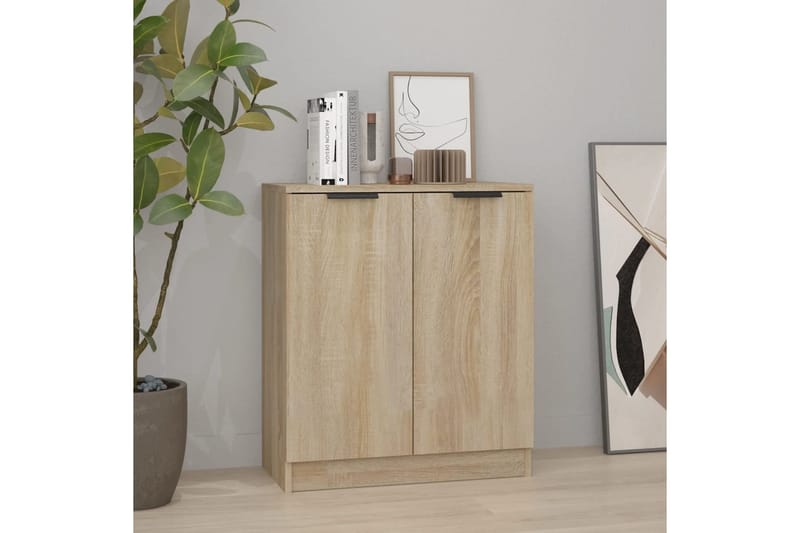 beBasic Senkki Sonoma-tammi 60x30x70 cm tekninen puu - Ruskea - Säilytys - Säilytyskalusteet - Lipasto