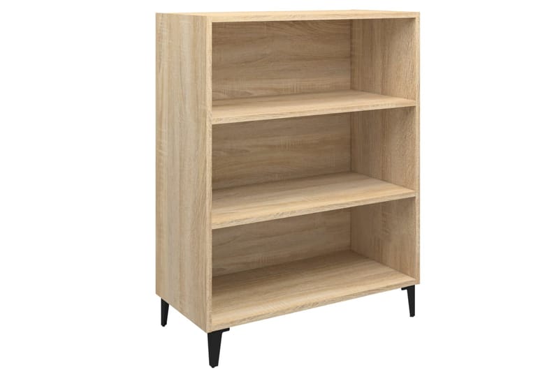 beBasic Senkki Sonoma-tammi 69,5x32,5x90 cm tekninen puu - Ruskea - Säilytys - Säilytyskalusteet - Senkki