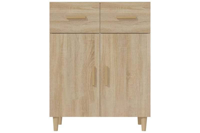 beBasic Senkki Sonoma-tammi 69,5x34x89 cm tekninen puu - Ruskea - Säilytys - Säilytyskalusteet - Senkki