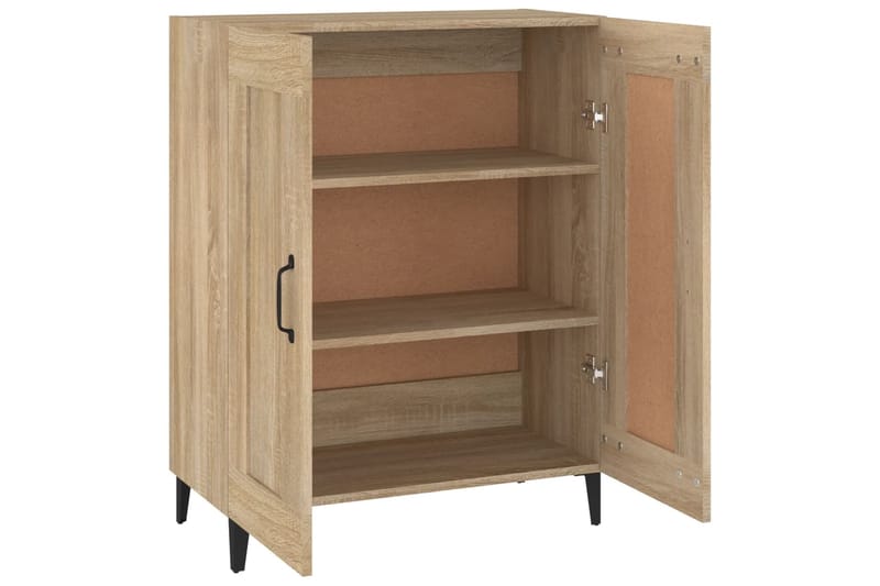 beBasic Senkki Sonoma-tammi 69,5x34x90 cm tekninen puu - Ruskea - Säilytys - Säilytyskalusteet - Senkki