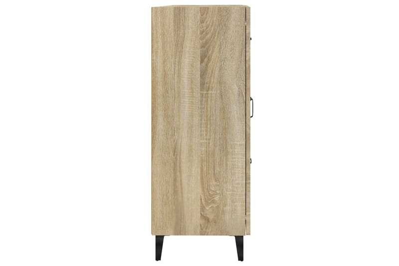 beBasic Senkki Sonoma-tammi 69,5x34x90 cm tekninen puu - Ruskea - Säilytys - Säilytyskalusteet - Lipasto