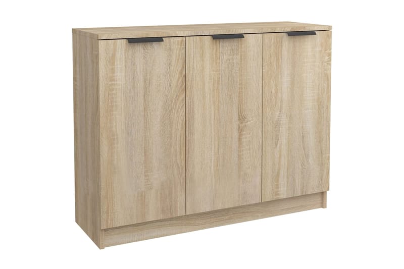beBasic Senkki Sonoma-tammi 90,5x30x70 cm tekninen puu - Ruskea - Säilytys - Säilytyskalusteet - Senkki