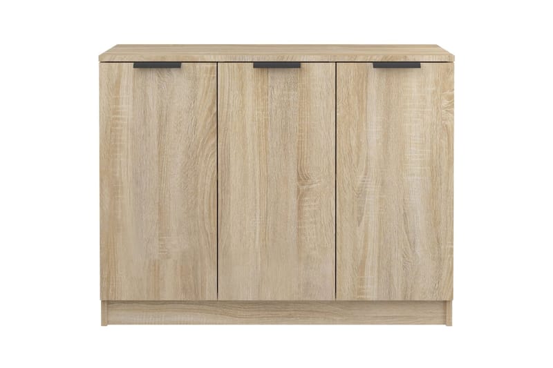 beBasic Senkki Sonoma-tammi 90,5x30x70 cm tekninen puu - Ruskea - Säilytys - Säilytyskalusteet - Senkki