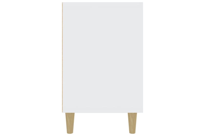 beBasic Senkki valkoinen 100x36x60 cm tekninen puu - Valkoinen - Säilytys - Säilytyskalusteet - Senkki