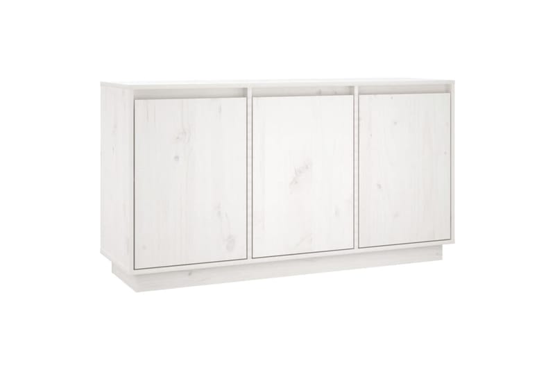 beBasic Senkki valkoinen 111x34x60 cm täysi mänty - Valkoinen - Säilytys - Säilytyskalusteet - Senkki
