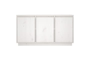 beBasic Senkki valkoinen 111x34x60 cm täysi mänty - Valkoinen - Säilytys - Säilytyskalusteet - Senkki