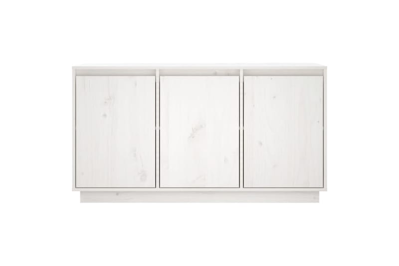 beBasic Senkki valkoinen 111x34x60 cm täysi mänty - Valkoinen - Säilytys - Säilytyskalusteet - Senkki