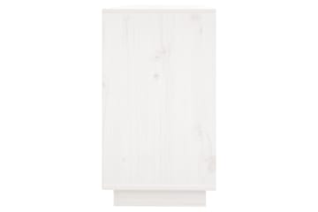 beBasic Senkki valkoinen 111x34x60 cm täysi mänty - Valkoinen - Säilytys - Säilytyskalusteet - Senkki