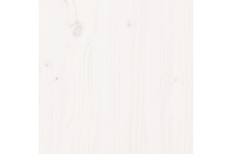 beBasic Senkki valkoinen 111x34x60 cm täysi mänty - Valkoinen - Säilytys - Säilytyskalusteet - Senkki