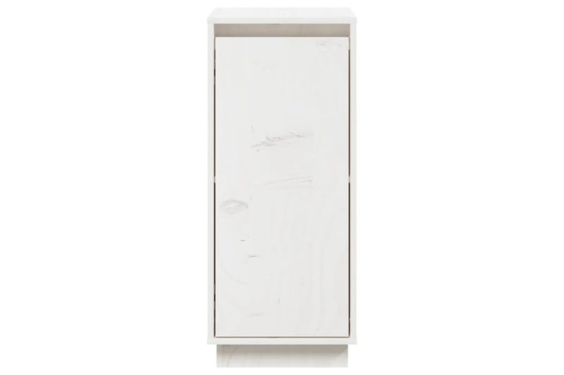 beBasic Senkki valkoinen 31,5x34x75 cm täysi mänty - Valkoinen - Säilytys - Säilytyskalusteet - Senkki