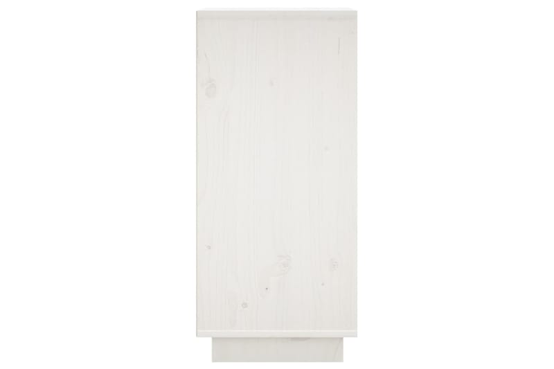 beBasic Senkki valkoinen 31,5x34x75 cm täysi mänty - Valkoinen - Säilytys - Säilytyskalusteet - Senkki