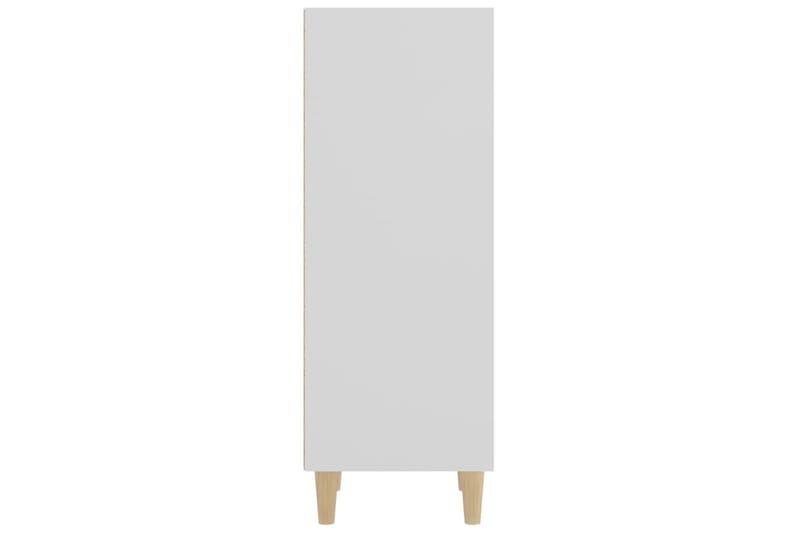 beBasic Senkki valkoinen 34,5x32,5x90 cm tekninen puu - Valkoinen - Säilytys - Säilytyskalusteet - Senkki
