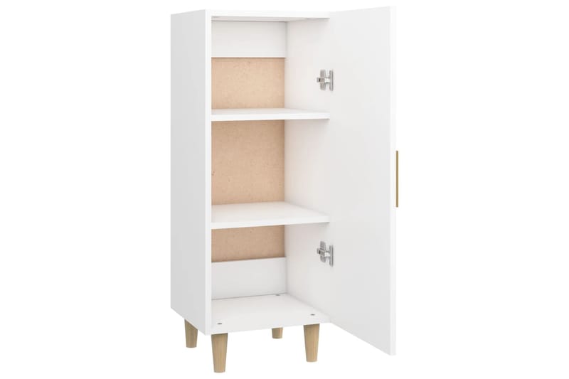 beBasic Senkki valkoinen 34,5x34x90 cm tekninen puu - Valkoinen - Säilytys - Säilytyskalusteet - Senkki