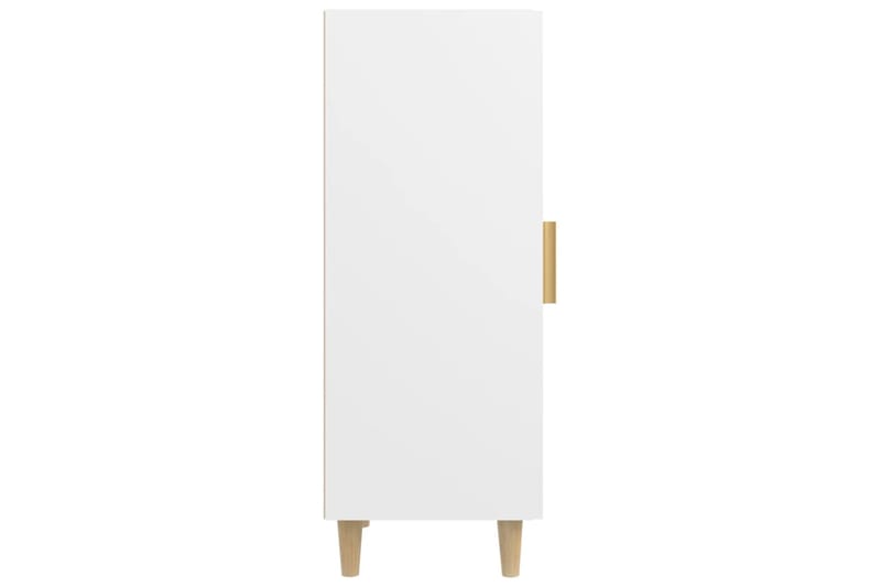 beBasic Senkki valkoinen 34,5x34x90 cm tekninen puu - Valkoinen - Säilytys - Säilytyskalusteet - Senkki
