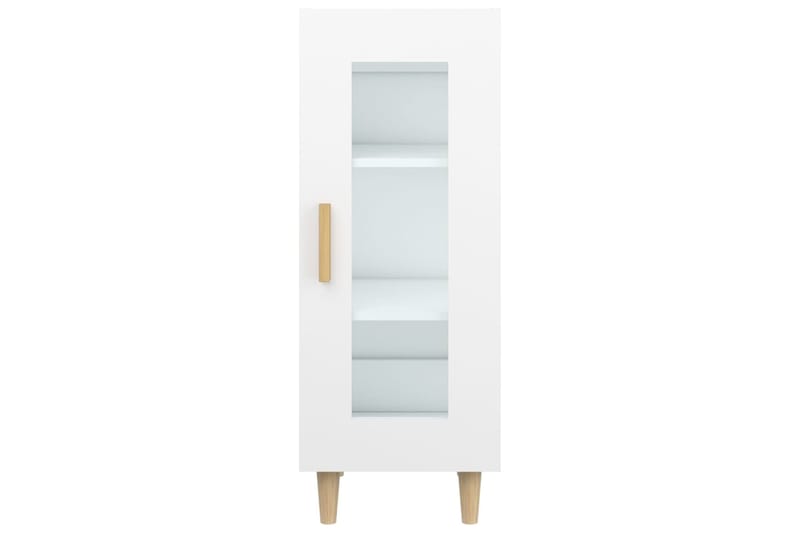 beBasic Senkki valkoinen 34,5x34x90 cm tekninen puu - Valkoinen - Säilytys - Säilytyskalusteet - Senkki