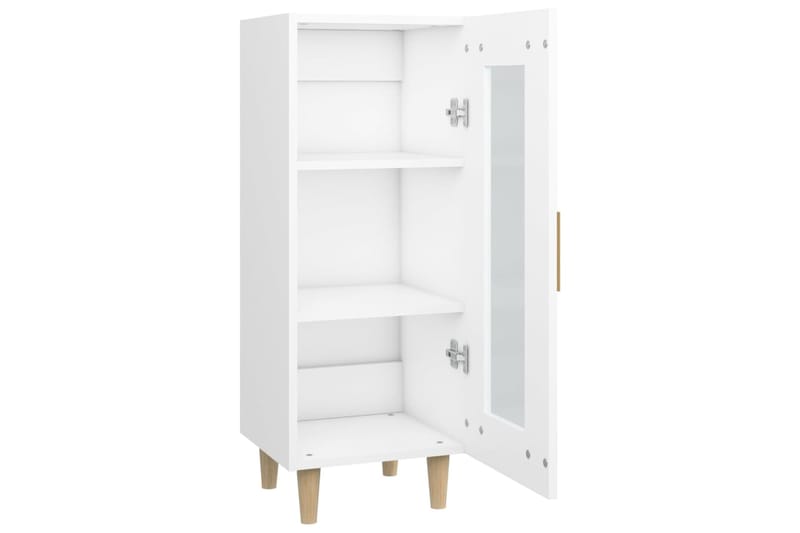 beBasic Senkki valkoinen 34,5x34x90 cm tekninen puu - Valkoinen - Säilytys - Säilytyskalusteet - Senkki