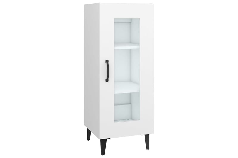 beBasic Senkki valkoinen 34,5x34x90 cm tekninen puu - Valkoinen - Säilytys - Säilytyskalusteet - Senkki