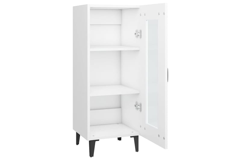 beBasic Senkki valkoinen 34,5x34x90 cm tekninen puu - Valkoinen - Säilytys - Säilytyskalusteet - Senkki
