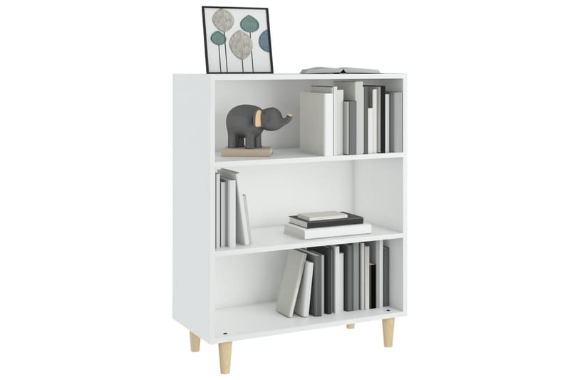 beBasic Senkki valkoinen 69,5x32,5x90 cm tekninen puu - Valkoinen - Säilytys - Säilytyskalusteet - Senkki