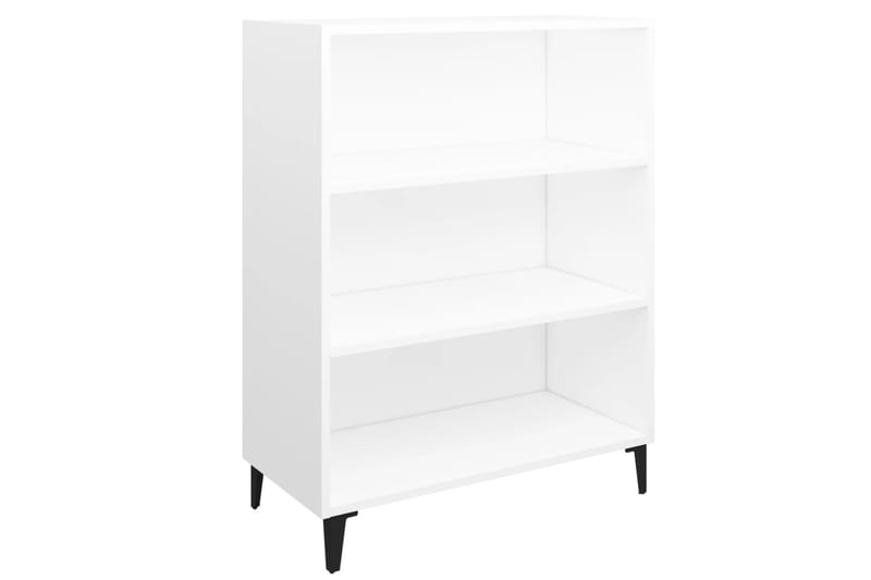 beBasic Senkki valkoinen 69,5x32,5x90 cm tekninen puu - Valkoinen - Säilytys - Säilytyskalusteet - Senkki